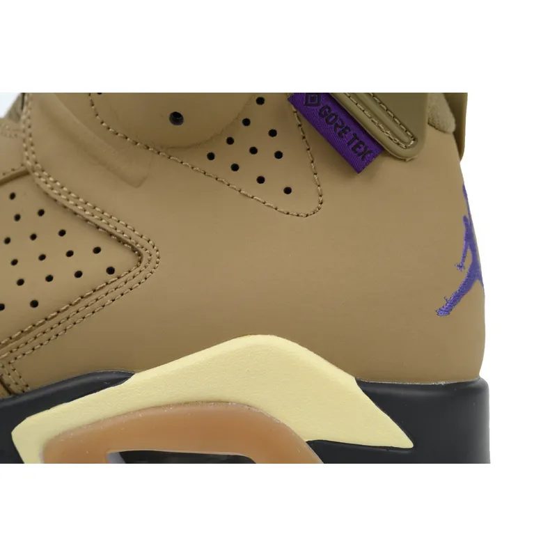 Q1 Air Jordan 6 Gore-Tex "Brown Kelp"