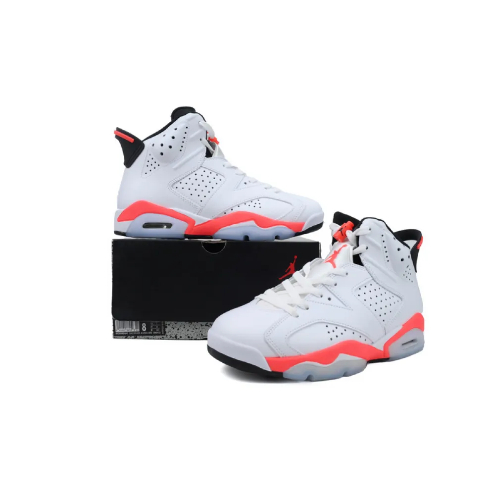 Q1 Air Jordan 6 Retro 'White Infrared'