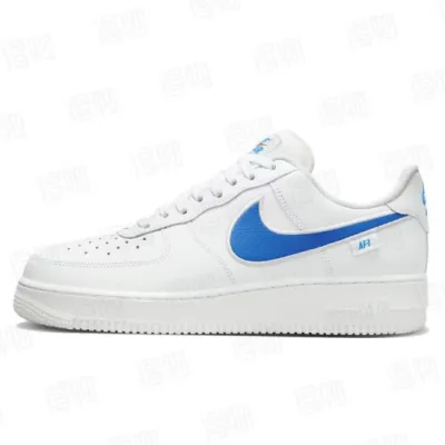 Air Force 1 '07 'Blue Label - White Photo Blue' 01