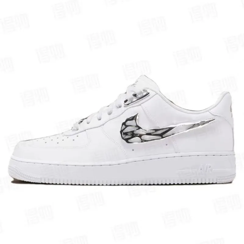 Air Force 1 '07 Premium 'Molten Metal Swoosh Pack - Chrome'