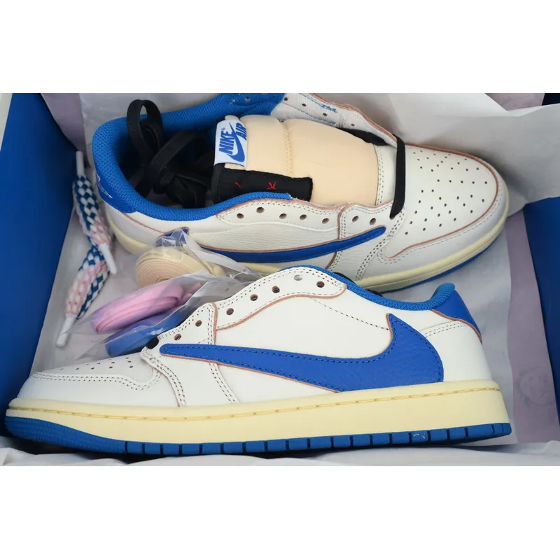 XH Fragment Design x Travis Scott x Air Jordan 1 Retro Low
