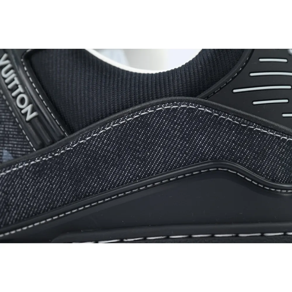 LOUIS VUITTON New All Black Denim