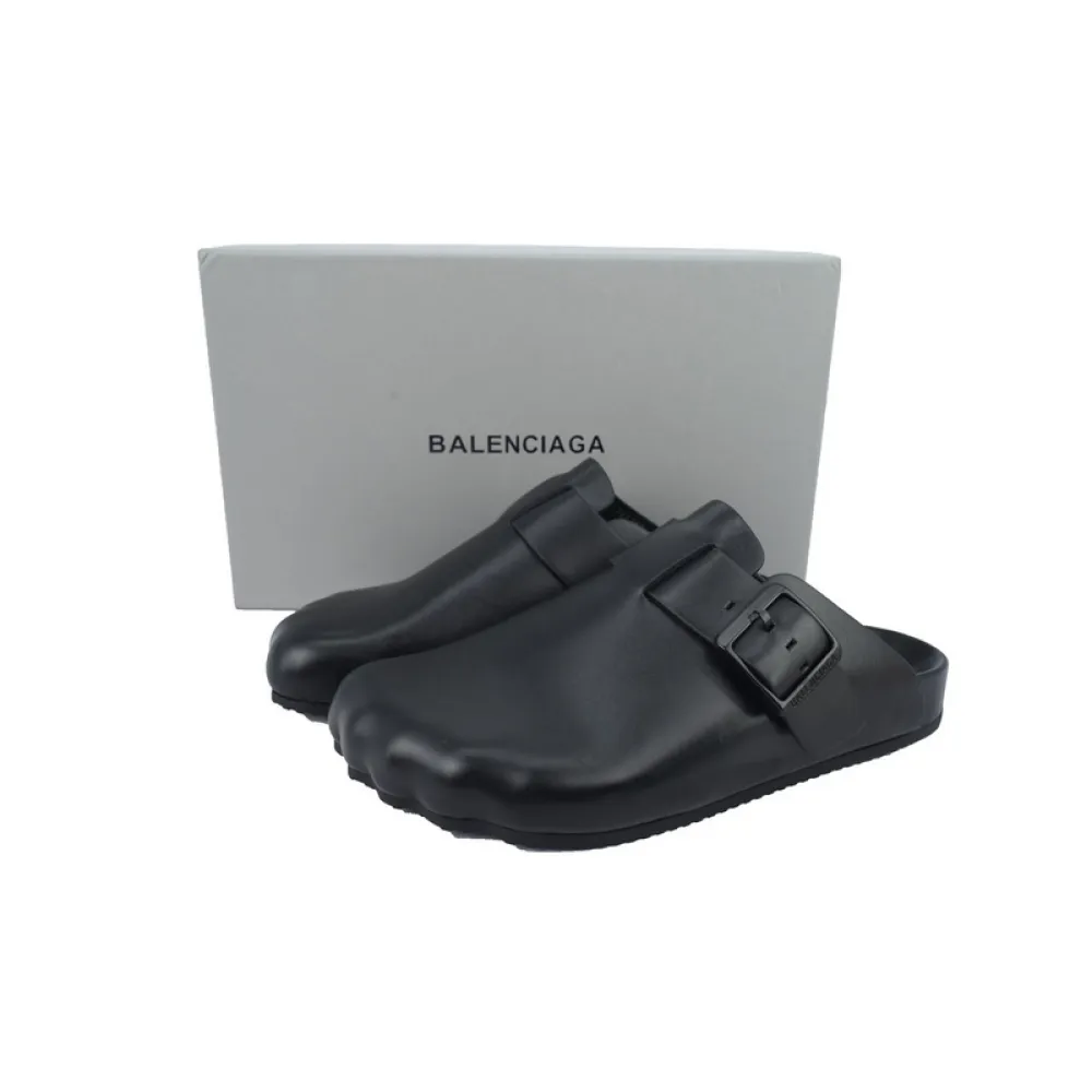 Balenciaga Black Leather