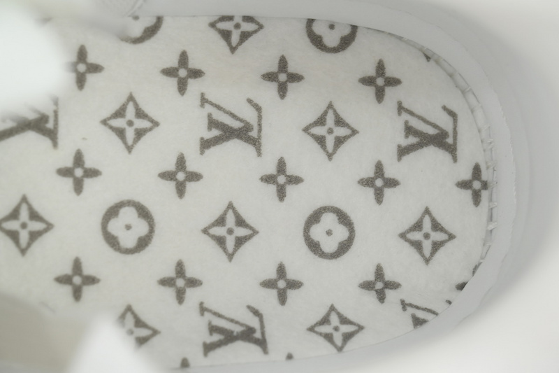 Louis Vuitton White Brown