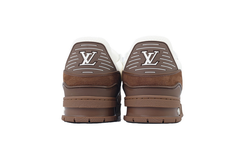 Louis Vuitton White Brown