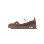 Louis Vuitton White Brown
