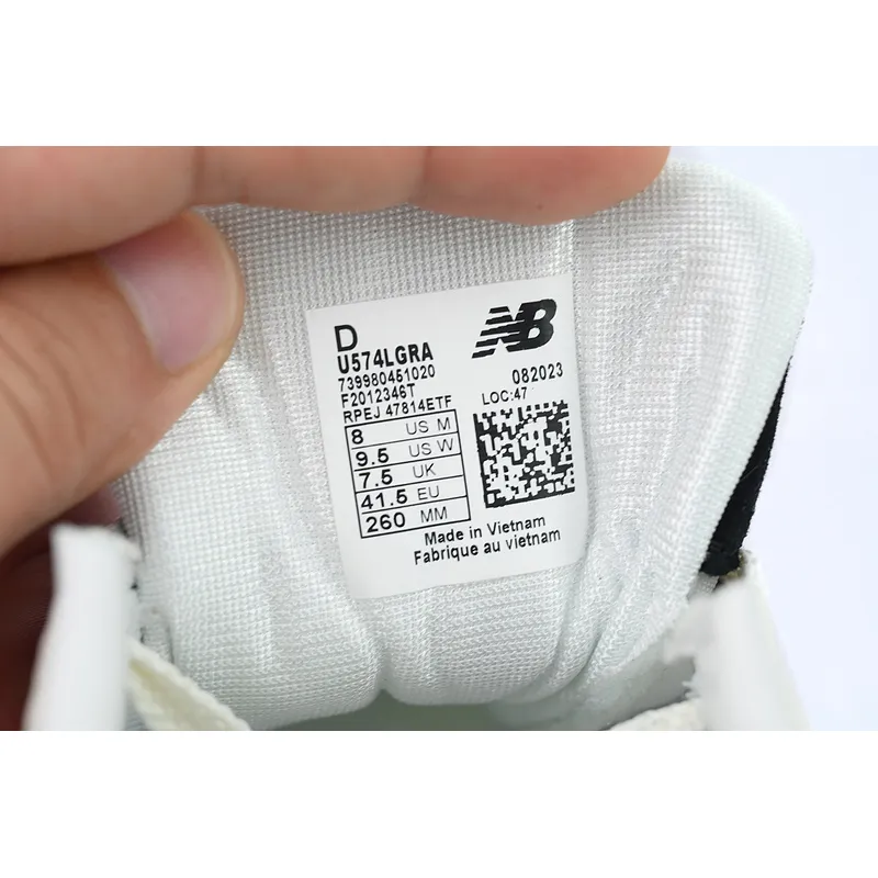 New Balance 574 Legacy 'Black Angora'