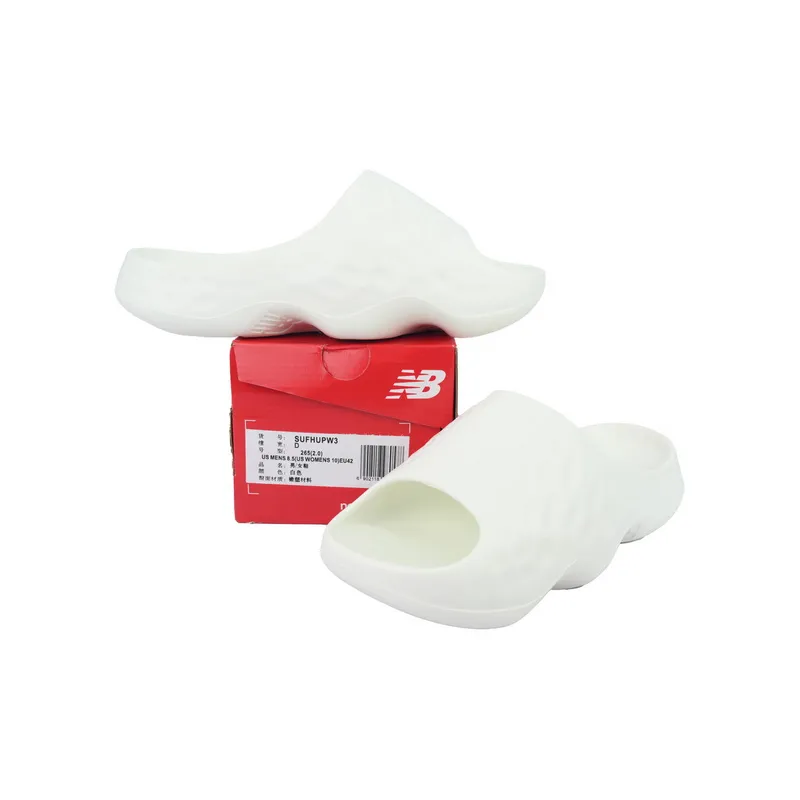 New Balance Fresh Foam MRSHN Slide 'Paper White'