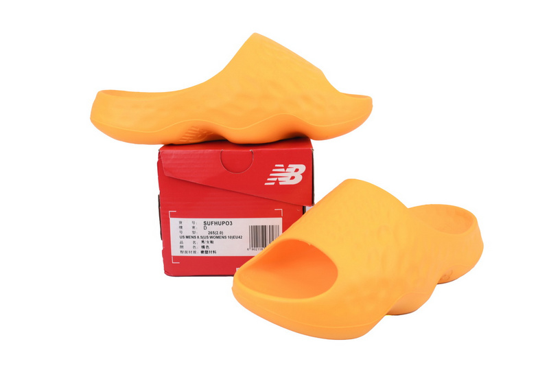 New Balance HUP Comfort Slides 'Bright Yellow'