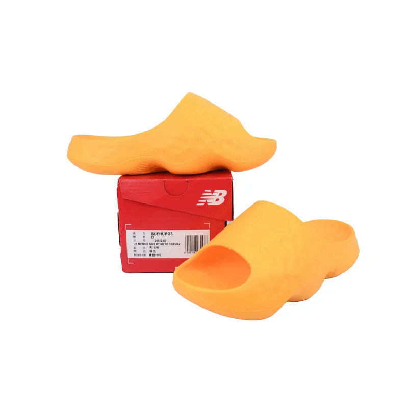 New Balance HUP Comfort Slides 'Bright Yellow'