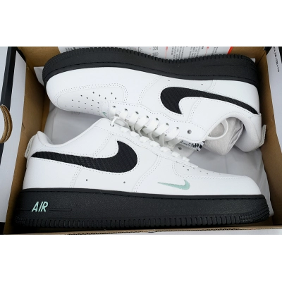 Nike Air Force 1 '07 'White Black Teal' 02