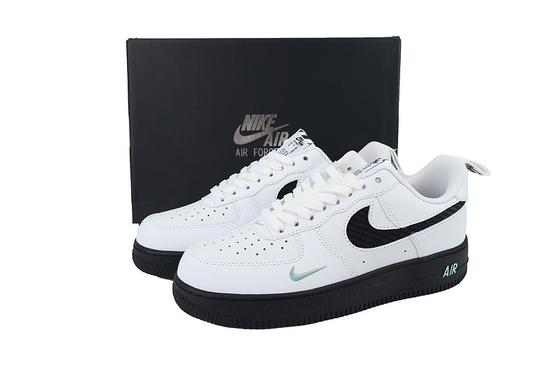 Nike Air Force 1 '07 'White Black Teal'