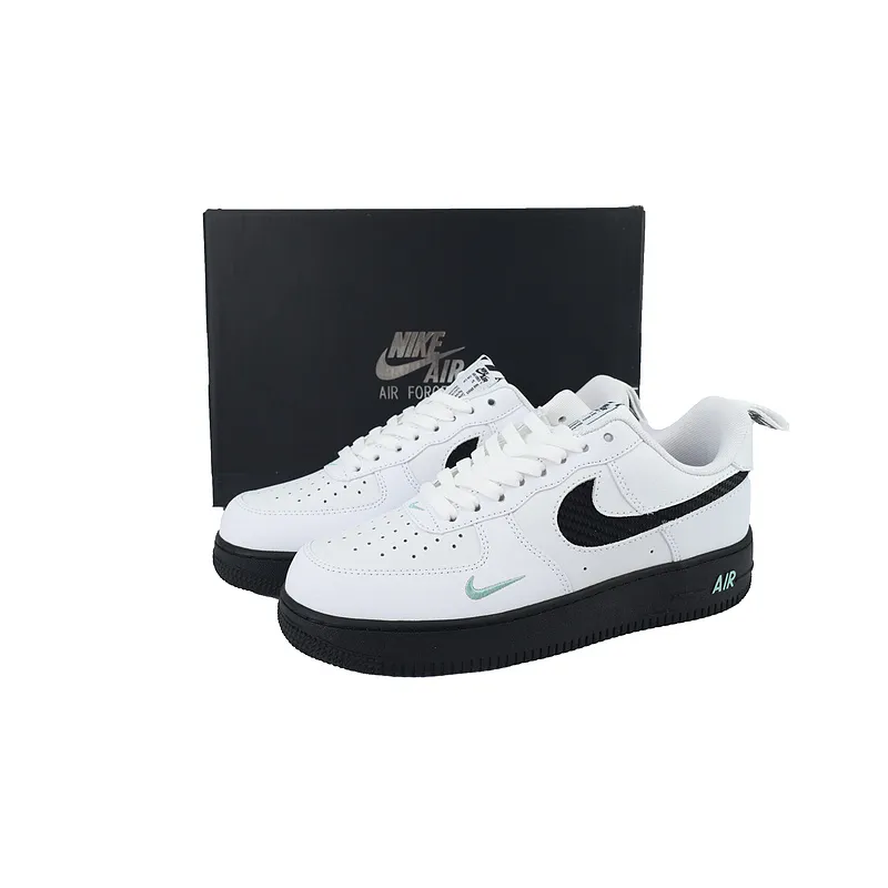 Nike Air Force 1 '07 'White Black Teal'