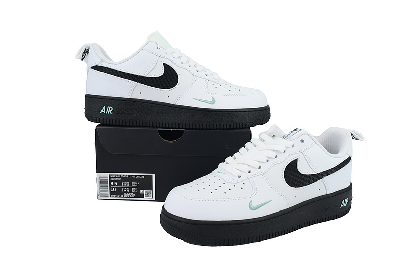 Nike Air Force 1 '07 'White Black Teal'