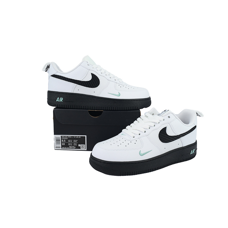 Nike Air Force 1 '07 'White Black Teal'
