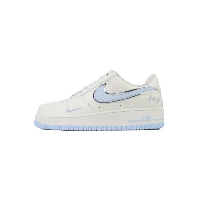 Nike Air Force 1 Single silver 01