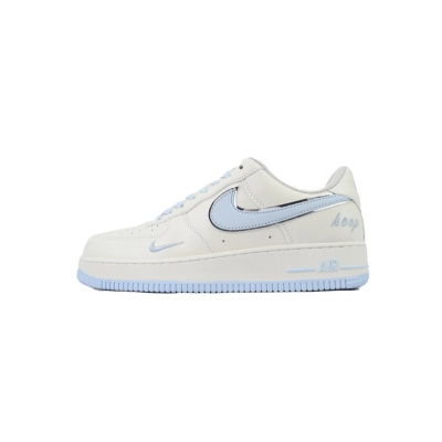 Nike Air Force 1 Single silver 01