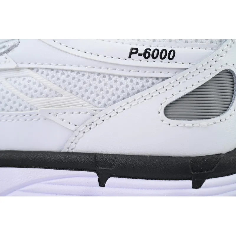 Nike P-6000 'White Metallic Silver Black'