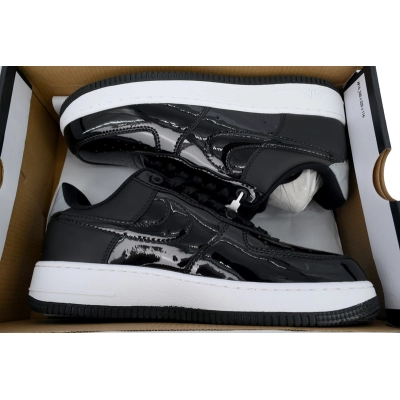 Wmns Air Force 1 07 SE Premium 'Black Silver' 02