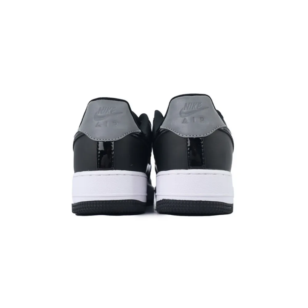 Wmns Air Force 1 07 SE Premium 'Black Silver'