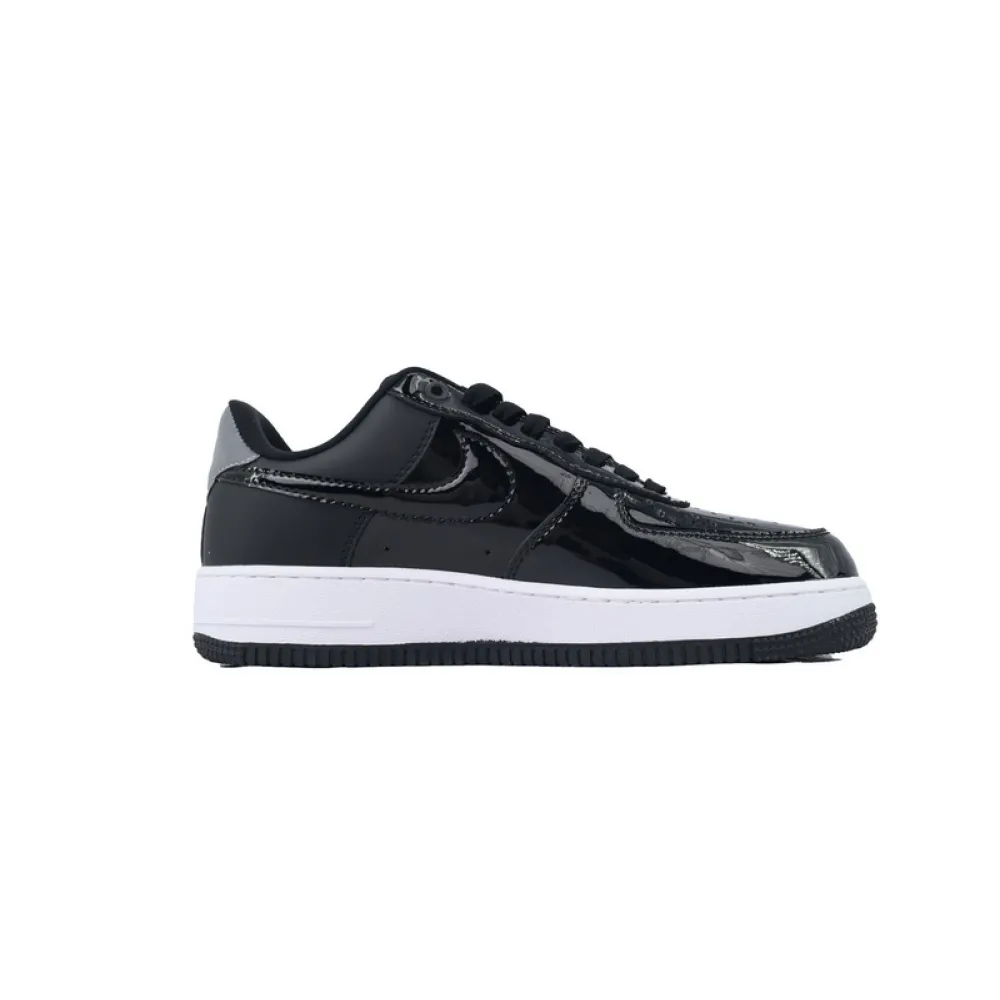 Wmns Air Force 1 07 SE Premium 'Black Silver'