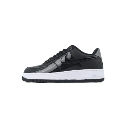Wmns Air Force 1 07 SE Premium 'Black Silver' 01