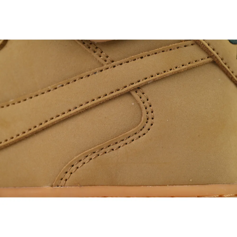 KJ Nike Air Force 1 Mid '07 PRM QS 'Flax'