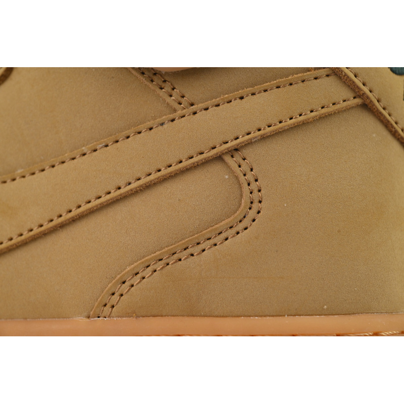 KJ Nike Air Force 1 Mid '07 PRM QS 'Flax'
