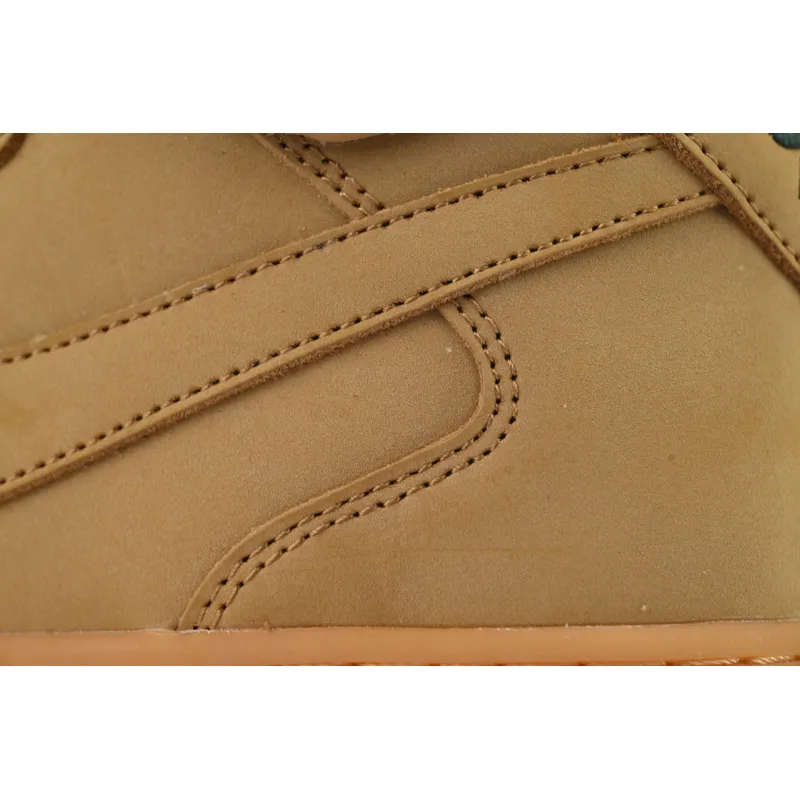 KJ Nike Air Force 1 Mid '07 PRM QS 'Flax'