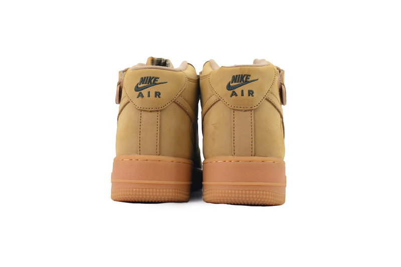 KJ Nike Air Force 1 Mid '07 PRM QS 'Flax'