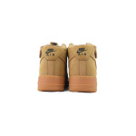 KJ Nike Air Force 1 Mid '07 PRM QS 'Flax'