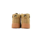 KJ Nike Air Force 1 Mid '07 PRM QS 'Flax'