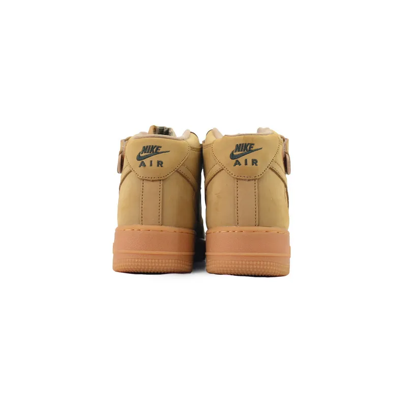 KJ Nike Air Force 1 Mid '07 PRM QS 'Flax'