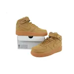 KJ Nike Air Force 1 Mid '07 PRM QS 'Flax'