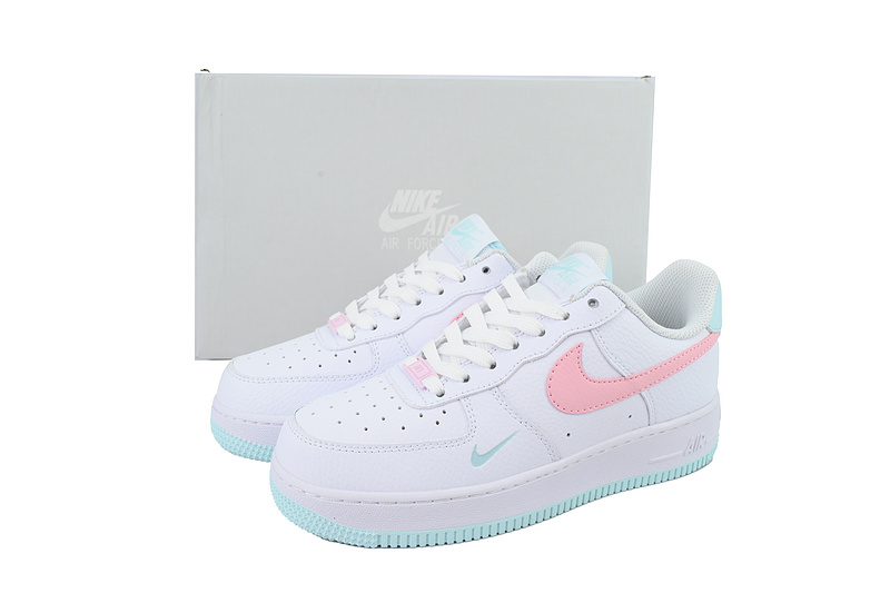 Nike Air Force 1 '07 'White Pink Foam Glacier Blue'