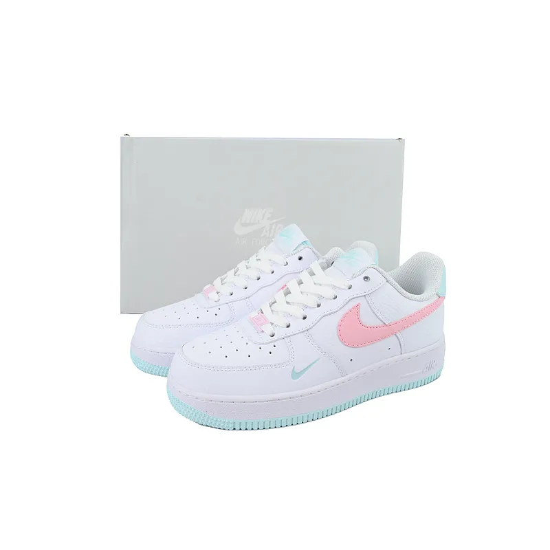 Nike Air Force 1 '07 'White Pink Foam Glacier Blue'