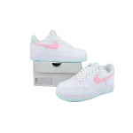 Nike Air Force 1 '07 'White Pink Foam Glacier Blue'