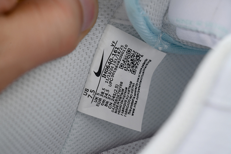 Nike Air Force 1 '07 'White Pink Foam Glacier Blue'