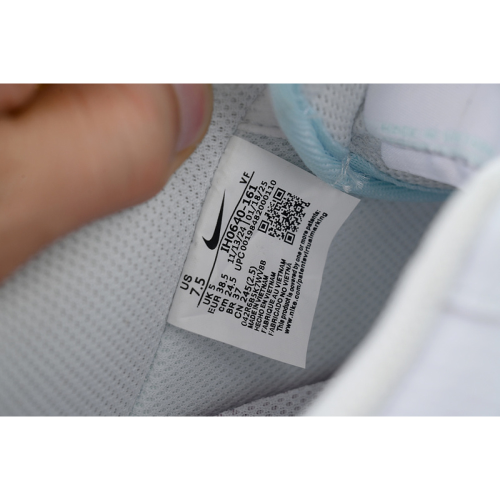 Nike Air Force 1 '07 'White Pink Foam Glacier Blue'