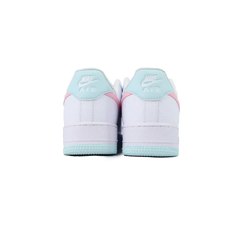 Nike Air Force 1 '07 'White Pink Foam Glacier Blue'