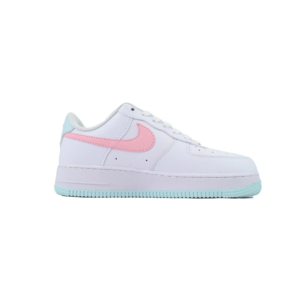 Nike Air Force 1 '07 'White Pink Foam Glacier Blue'