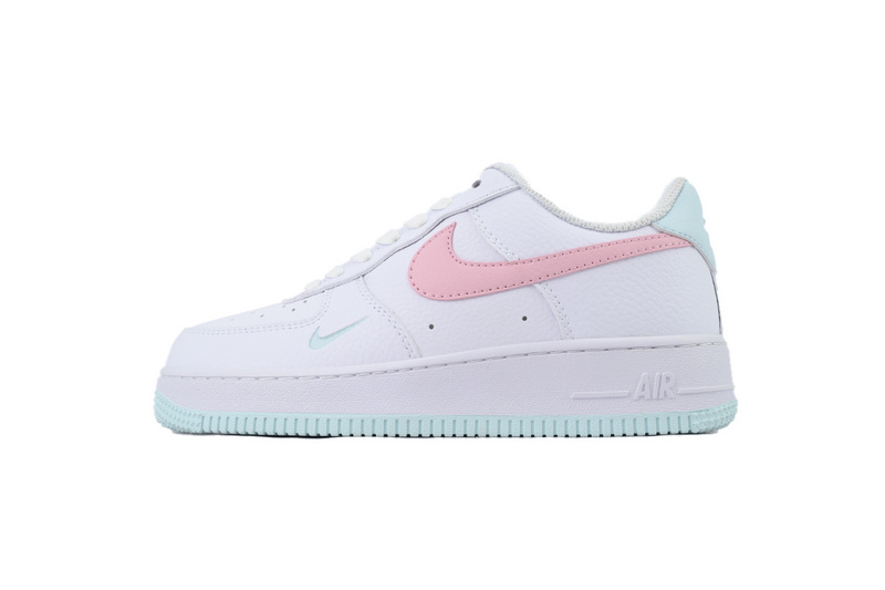 Nike Air Force 1 '07 'White Pink Foam Glacier Blue'