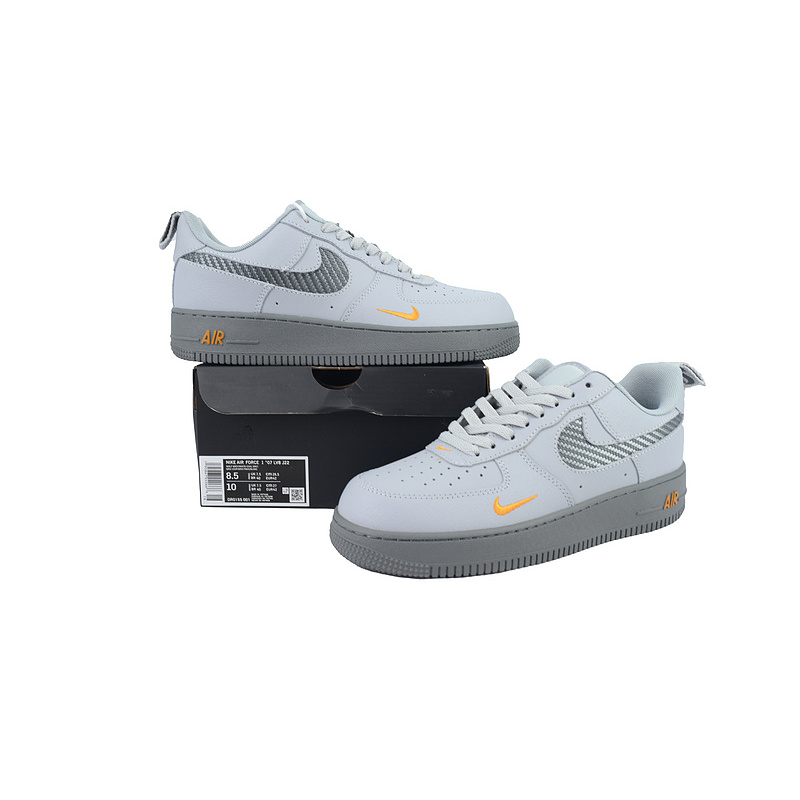 Nike Air Force 1 '07 'Wolf Grey Kumquat'