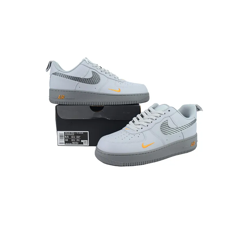 Nike Air Force 1 '07 'Wolf Grey Kumquat'