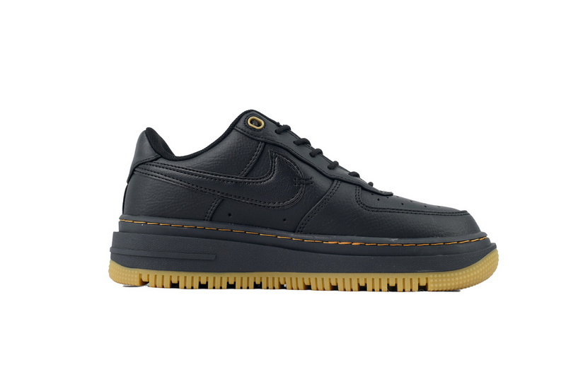 Nike Air Force 1 Luxe 'Black Gum'