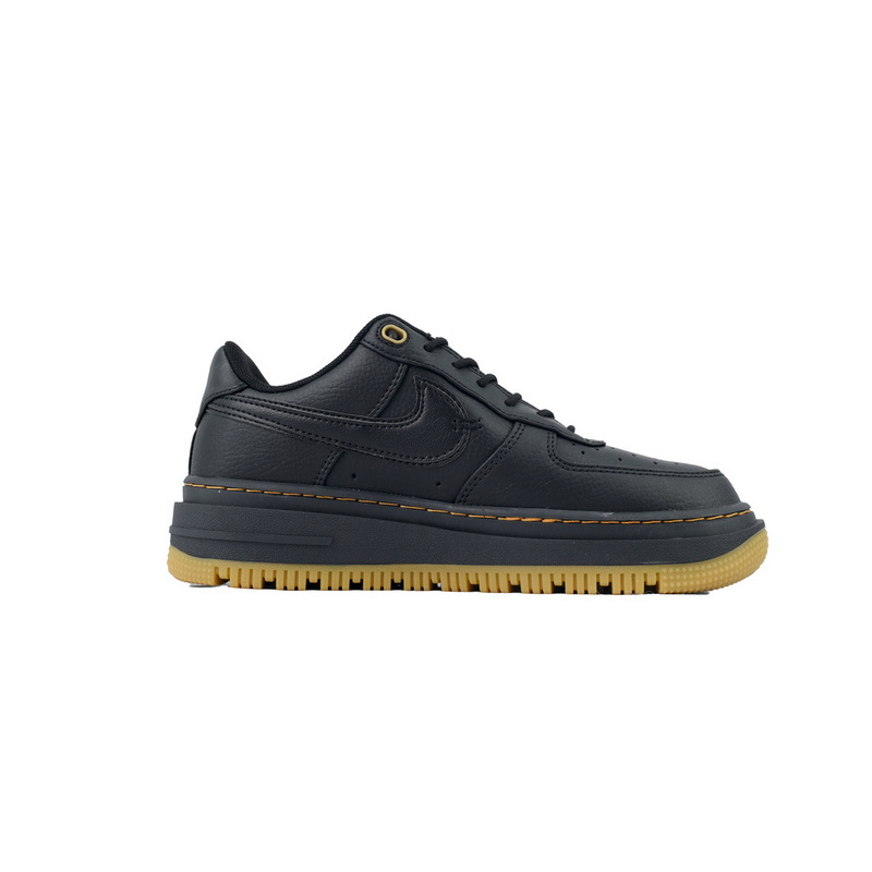 Nike Air Force 1 Luxe 'Black Gum'