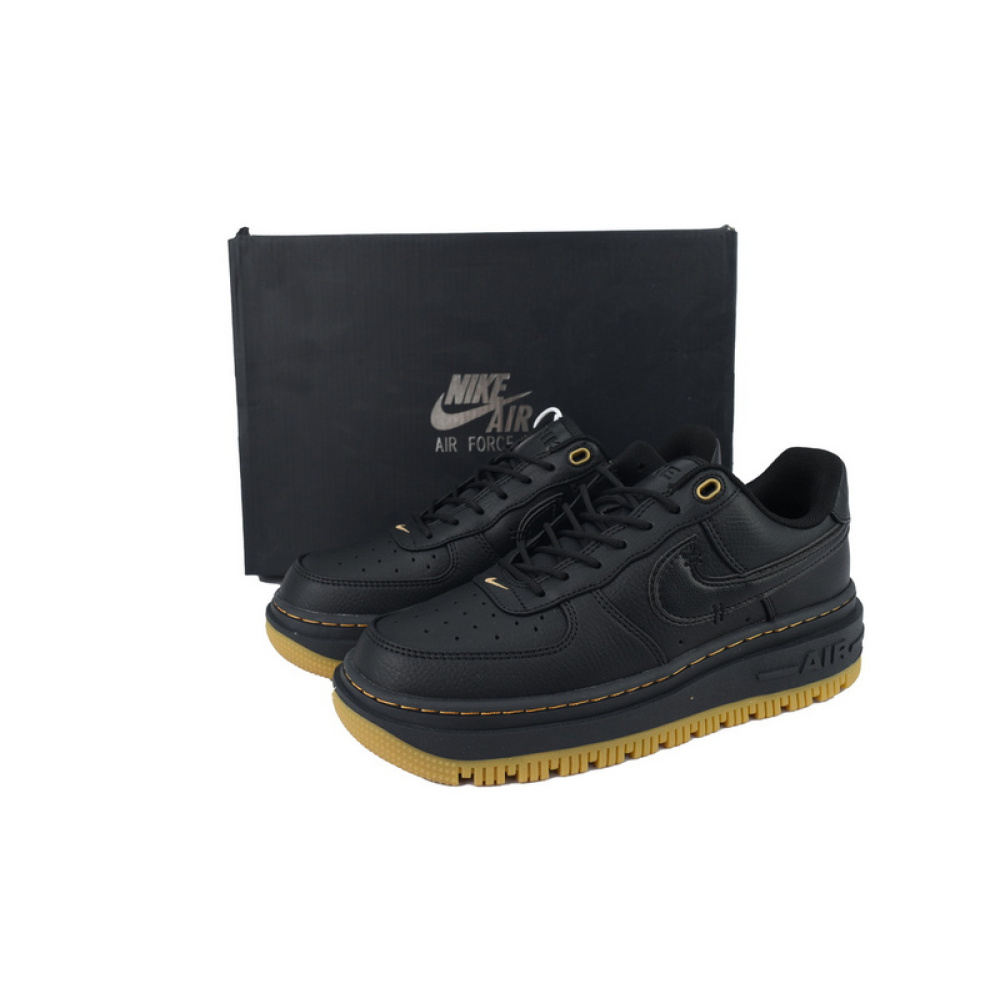 Nike Air Force 1 Luxe 'Black Gum'