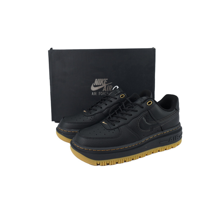 Nike Air Force 1 Luxe 'Black Gum'