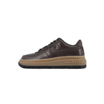 Nike Air Force 1 Luxe 'Brown Basalt' 01
