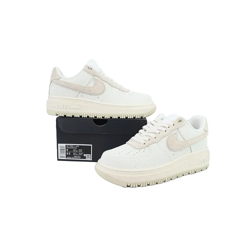 Nike Air Force 1 Luxe 'Triple White'